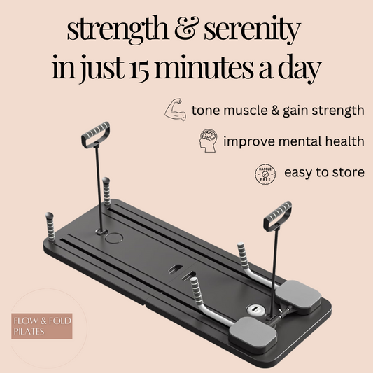Deluxe Foldable Pilates Reformer
