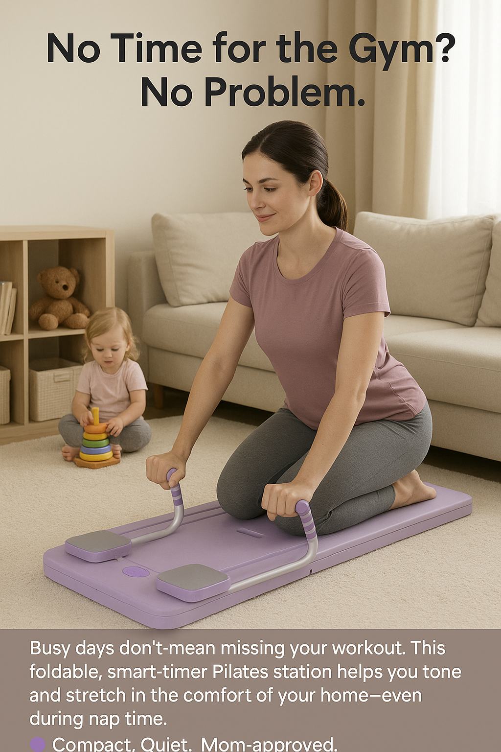 Basic Foldable Pilates Reformer